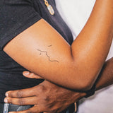 Tatuaje Caras Besándose