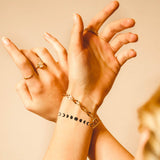 Tatuaje Balance Luna & Fases Lunares - Pack Doble