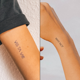 Tatuaje Vis Ta Vie & Why No - Pack Doble