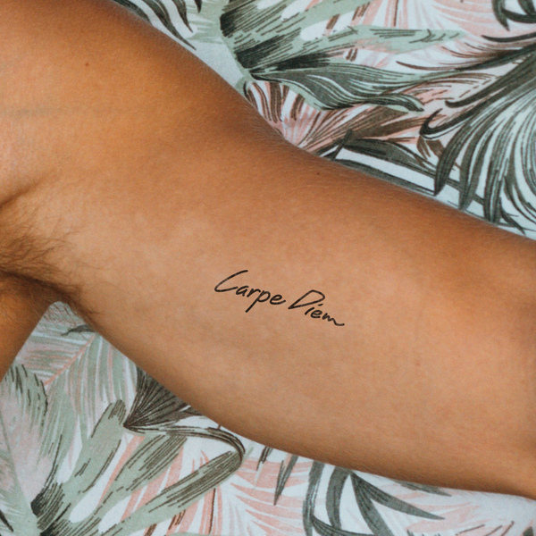 Tatuaje Carpe Diem