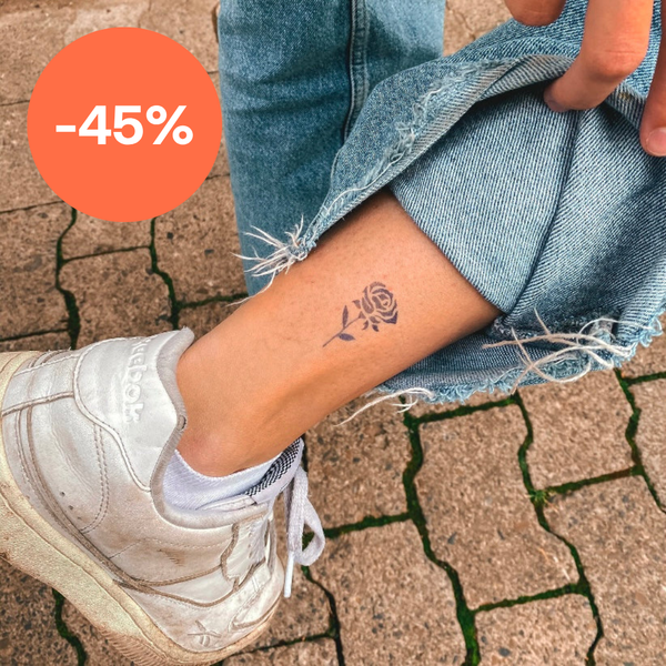 Tatuaje Rosa Pequeña