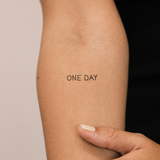 Tatuaje One Day 
