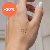 Tatuaje Corazón Eléctrico