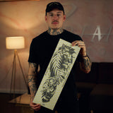 Tatuaje Manga Fuerza indomable