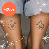 Tatuaje 2 Bolas de Nieve