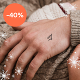 Tatutaje Mini Árbol de Navidad