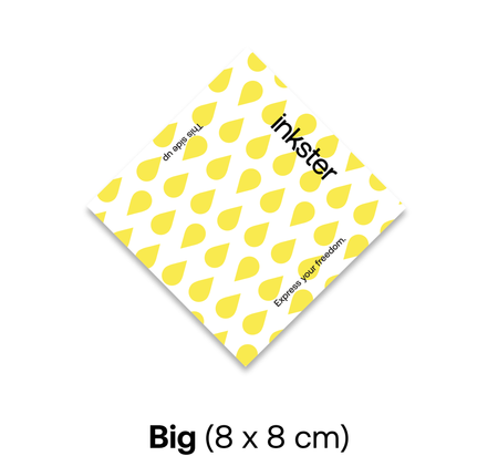 Tatuajes personalizables Big (8x8 cm)