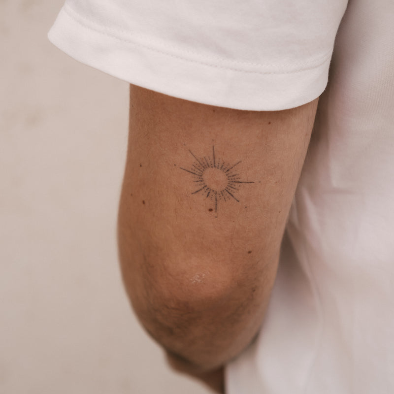 Tatuaje Sol Artístico