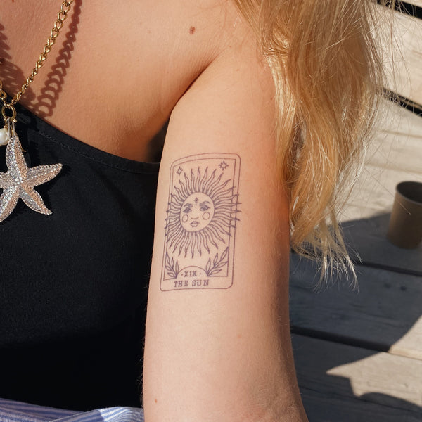 Tatuaje Carta del Sol