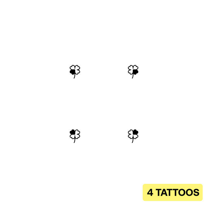 Pack Tatuaje Trébol de la Amistad