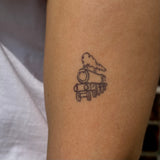 Tatuaje Harry Potter El expreso de Hogwarts