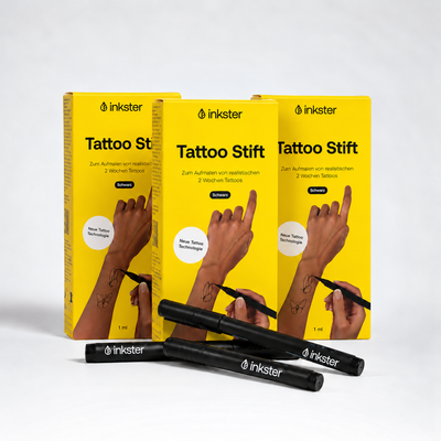 3x Rotulador de Tatuaje 