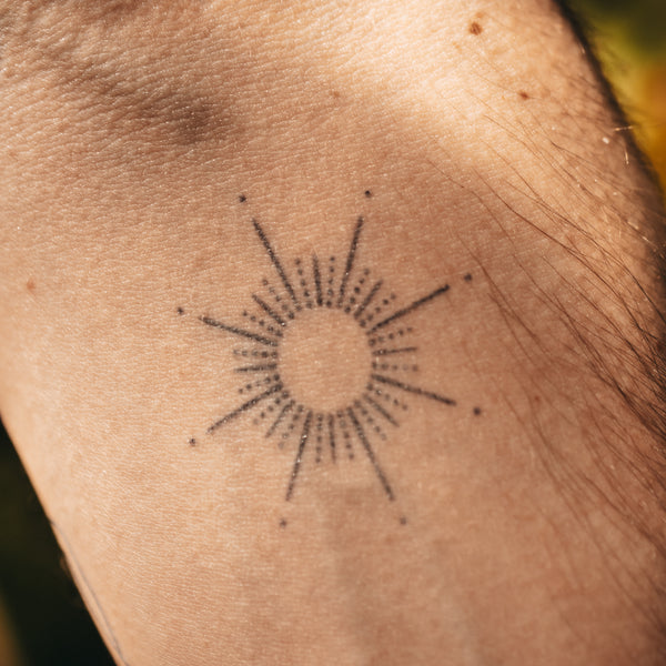 Tatuaje Sol Ornamental