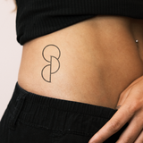 Tatuaje Símbolo Donante de Órganos