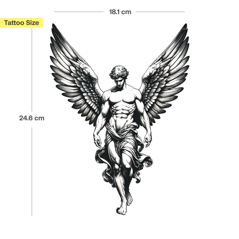 Tatuaje Ángel Gracioso