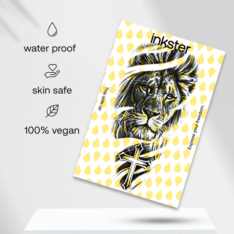 Tatuaje Fe y valentía