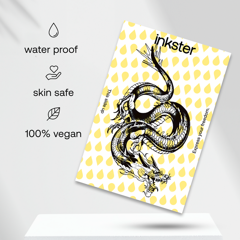 Tatuaje Dragón Salvaje