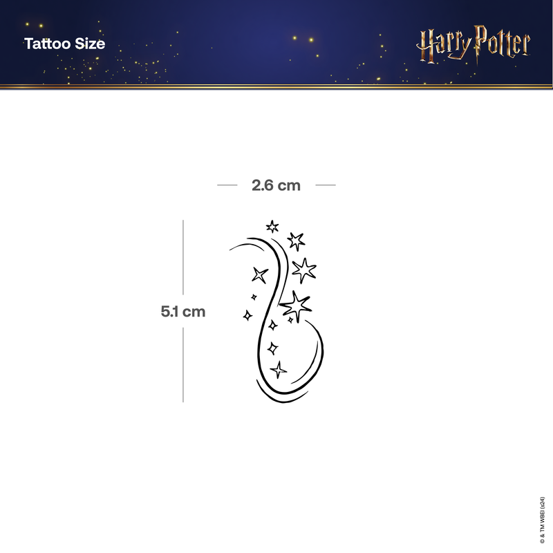 Harry Potter Sternenschweif Tattoo