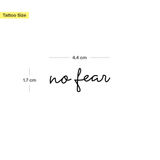 Tatuaje No Fear