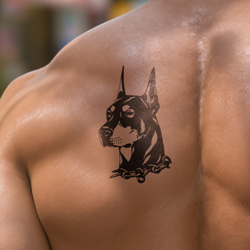 Tatuaje Dobermann