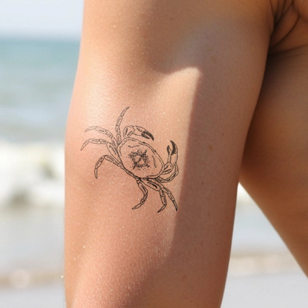 Tatuaje Cangrejo Grande