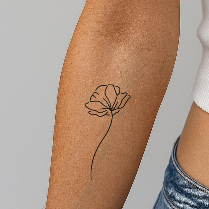 Tatuaje Amapola