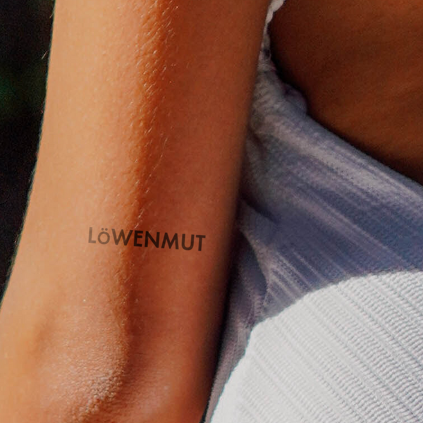 Tatuaje Löwenmut (Corazón de León)