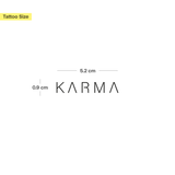 Tatuaje Karma & Calm - Pack Doble 