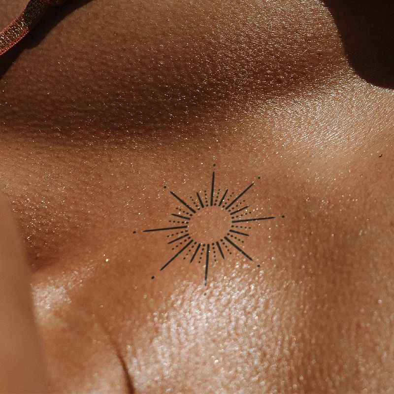 Tatuaje Sol Ornamental