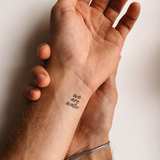 Tatuaje We Are Water