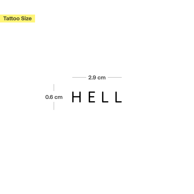 Hell Tattoo