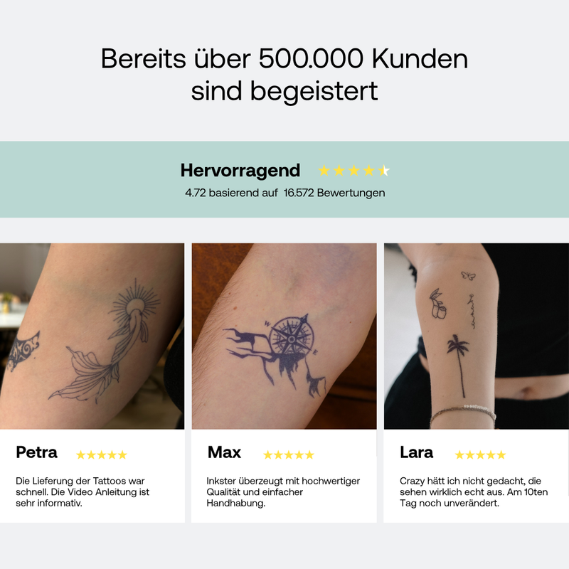 Tatuaje "Believe in yourself"