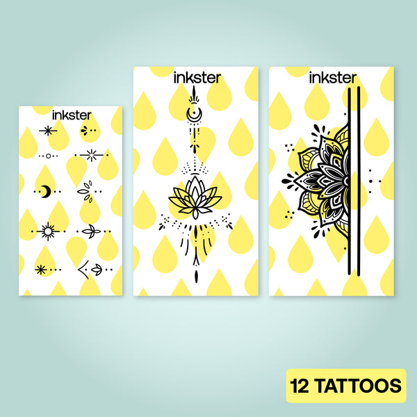 Pack de tatuajes ornamentales