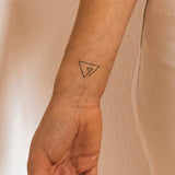 Tatuaje Montaña Triangular
