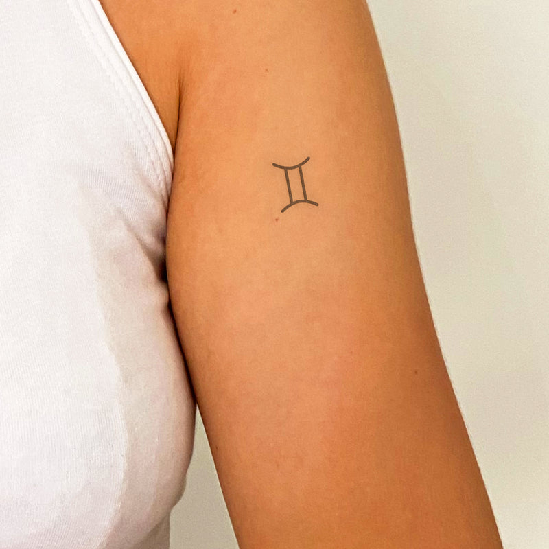 Tatuaje Signo del Zodíaco Géminis