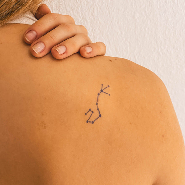 Tatuaje Constelación Escorpio