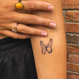 Tatuaje Mariposa Delicada