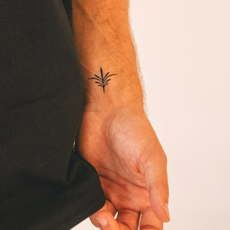 Tatuaje Plumas Artísticas